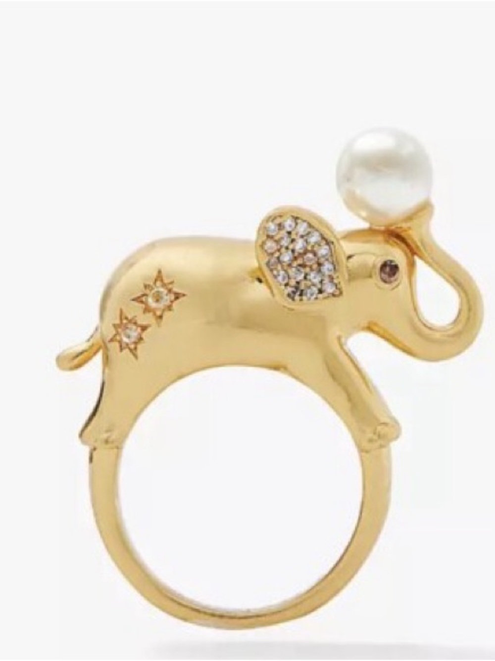 Kate Spade Winter Carnival Elephant Ring